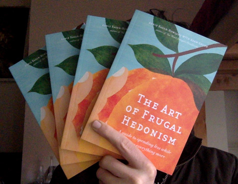 the art of frugal hedonism books